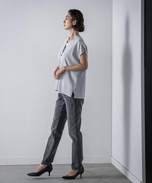 la.f... / ラ・エフ デニムパンツ | 【WEB限定】ぐーんと伸びるデニムレギパン≪洗濯機で洗える≫ | 詳細20