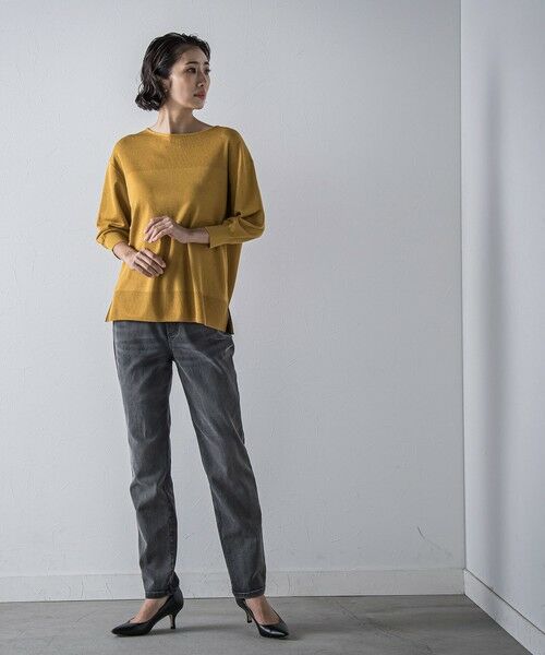 la.f... / ラ・エフ デニムパンツ | 【WEB限定】ぐーんと伸びるデニムレギパン≪洗濯機で洗える≫ | 詳細23