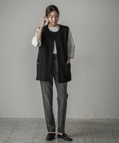 la.f... / ラ・エフ デニムパンツ | 【WEB限定】ぐーんと伸びるデニムレギパン≪洗濯機で洗える≫ | 詳細27