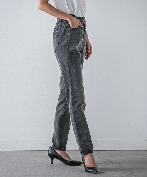 la.f... / ラ・エフ デニムパンツ | 【WEB限定】ぐーんと伸びるデニムレギパン≪洗濯機で洗える≫ | 詳細4