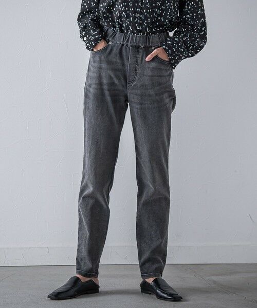 la.f... / ラ・エフ デニムパンツ | 【WEB限定】ぐーんと伸びるデニムレギパン≪洗濯機で洗える≫ | 詳細9