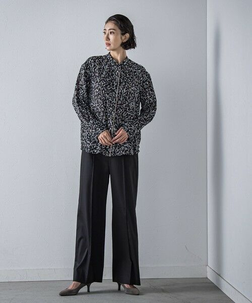 la.f... / ラ・エフ その他パンツ | 【WEB限定】デニム見えシャンブレーワイドパンツ≪洗濯機で洗える≫ | 詳細14