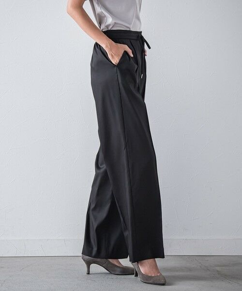 la.f... / ラ・エフ その他パンツ | 【WEB限定】デニム見えシャンブレーワイドパンツ≪洗濯機で洗える≫ | 詳細7