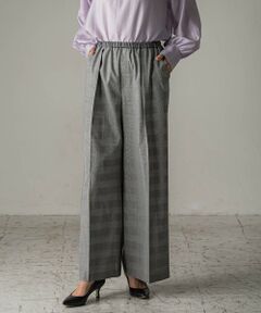 la.f... / ラ・エフ その他パンツ | グレンチェックパンツ≪洗濯機で洗える≫