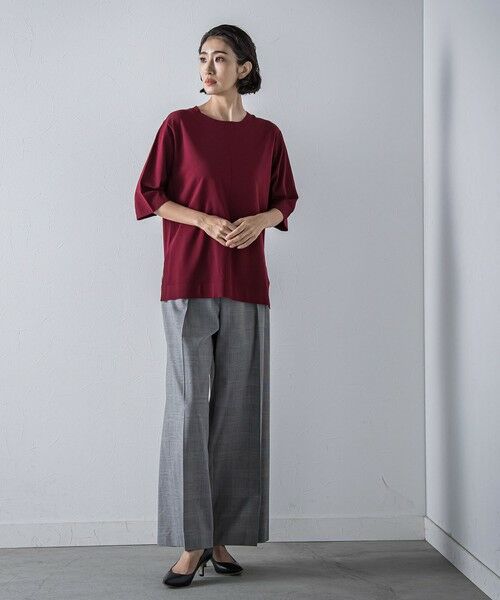 la.f... / ラ・エフ その他パンツ | グレンチェックパンツ≪洗濯機で洗える≫ | 詳細1