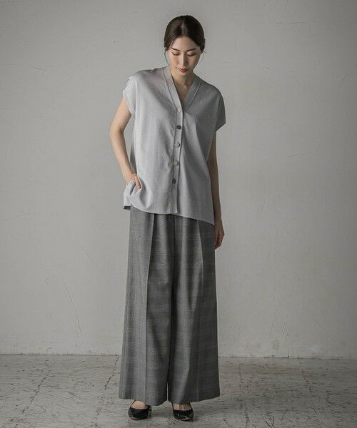 la.f... / ラ・エフ その他パンツ | グレンチェックパンツ≪洗濯機で洗える≫ | 詳細10