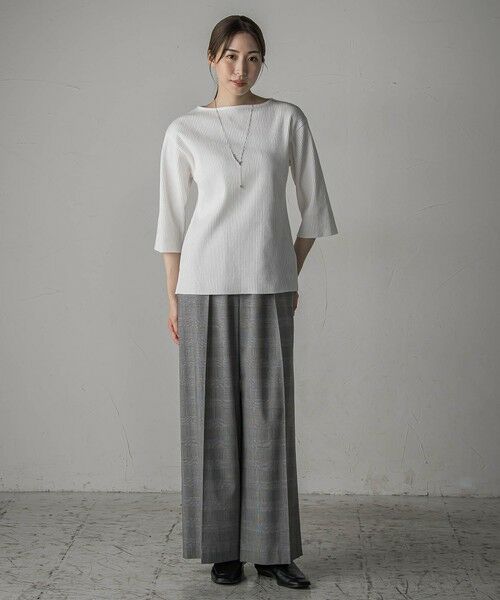 la.f... / ラ・エフ その他パンツ | グレンチェックパンツ≪洗濯機で洗える≫ | 詳細12