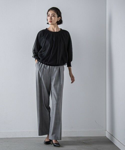 la.f... / ラ・エフ その他パンツ | グレンチェックパンツ≪洗濯機で洗える≫ | 詳細3