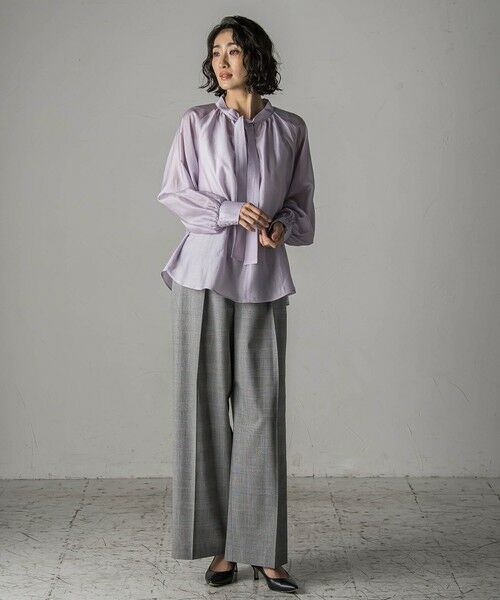 la.f... / ラ・エフ その他パンツ | グレンチェックパンツ≪洗濯機で洗える≫ | 詳細7