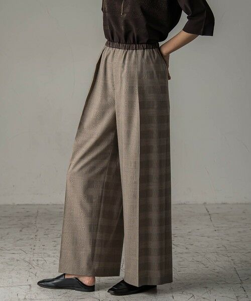 la.f... / ラ・エフ その他パンツ | グレンチェックパンツ≪洗濯機で洗える≫ | 詳細16