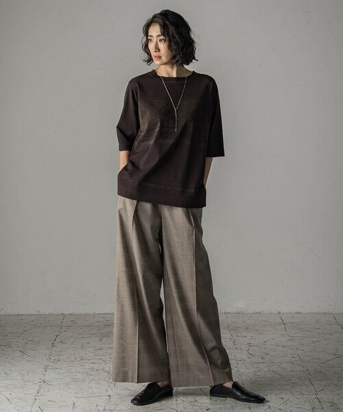 la.f... / ラ・エフ その他パンツ | グレンチェックパンツ≪洗濯機で洗える≫ | 詳細21