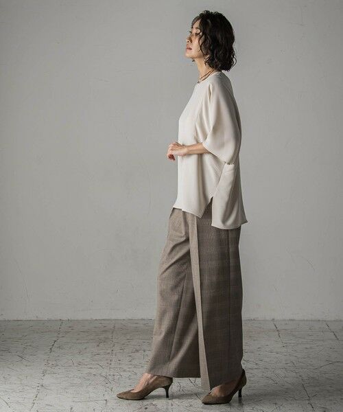 la.f... / ラ・エフ その他パンツ | グレンチェックパンツ≪洗濯機で洗える≫ | 詳細23