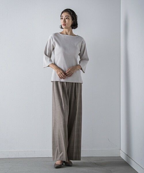 la.f... / ラ・エフ その他パンツ | グレンチェックパンツ≪洗濯機で洗える≫ | 詳細30