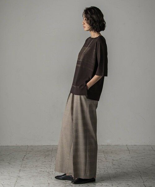 la.f... / ラ・エフ ニット・セーター | 配色ラメボーダーニット≪手洗い可能≫ | 詳細5