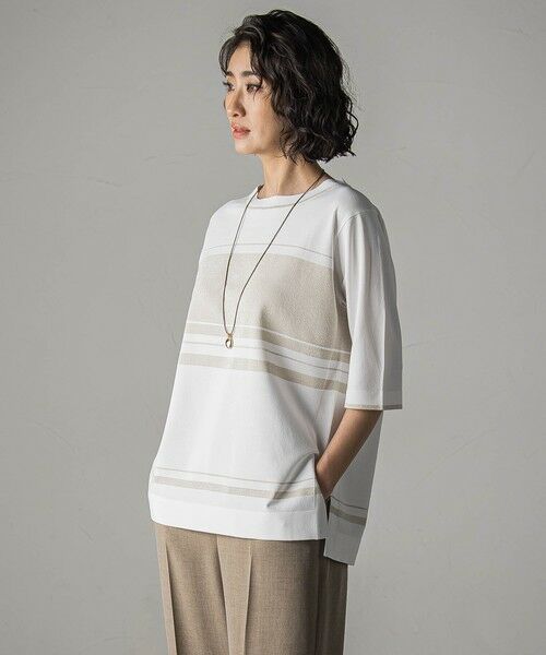 la.f... / ラ・エフ ニット・セーター | 配色ラメボーダーニット≪手洗い可能≫ | 詳細19