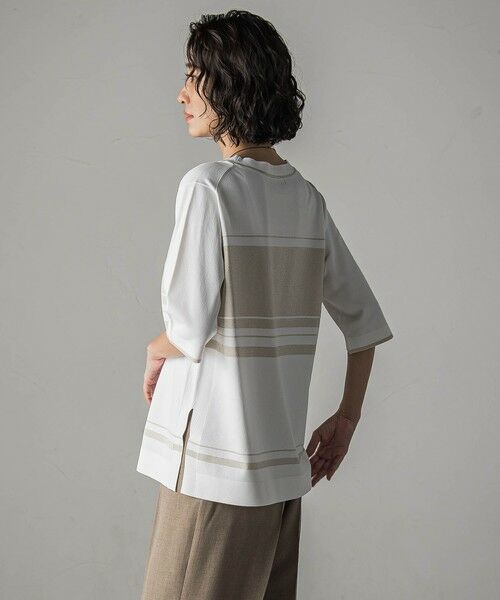 la.f... / ラ・エフ ニット・セーター | 配色ラメボーダーニット≪手洗い可能≫ | 詳細20