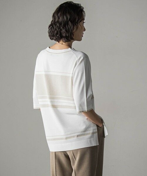 la.f... / ラ・エフ ニット・セーター | 配色ラメボーダーニット≪手洗い可能≫ | 詳細21