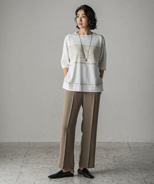 la.f... / ラ・エフ ニット・セーター | 配色ラメボーダーニット≪手洗い可能≫ | 詳細22