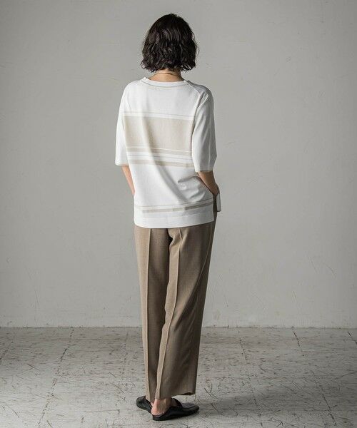 la.f... / ラ・エフ ニット・セーター | 配色ラメボーダーニット≪手洗い可能≫ | 詳細24