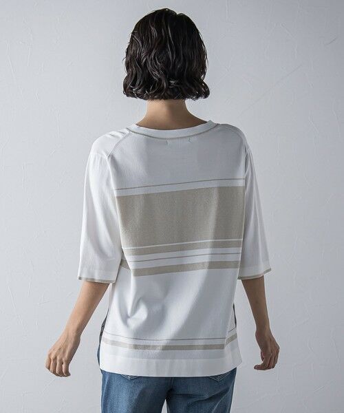 la.f... / ラ・エフ ニット・セーター | 配色ラメボーダーニット≪手洗い可能≫ | 詳細26