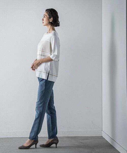 la.f... / ラ・エフ ニット・セーター | 配色ラメボーダーニット≪手洗い可能≫ | 詳細28