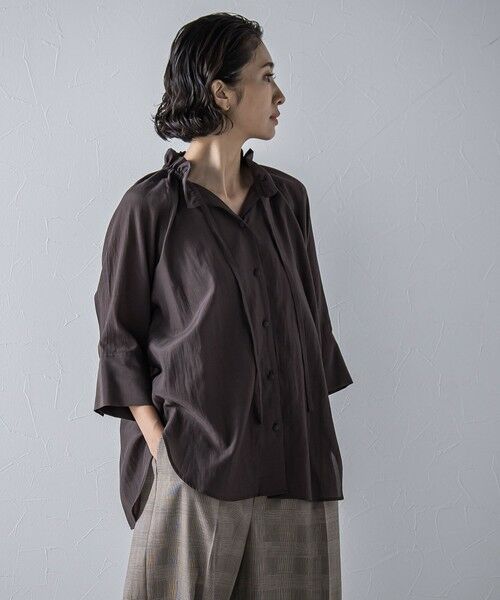la.f... / ラ・エフ シャツ・ブラウス | リライムライトローンブラウス≪洗濯機で洗える≫ | 詳細23