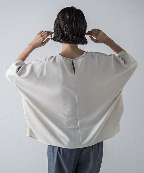 la.f... / ラ・エフ シャツ・ブラウス | ハイストレッチカットソーブラウス≪洗濯機で洗える≫ | 詳細2