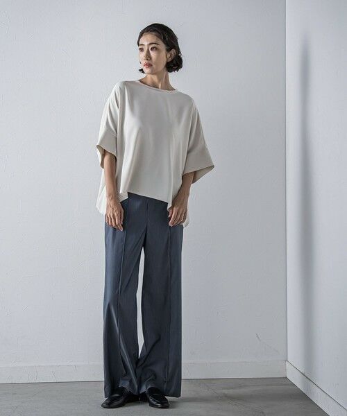 la.f... / ラ・エフ シャツ・ブラウス | ハイストレッチカットソーブラウス≪洗濯機で洗える≫ | 詳細3