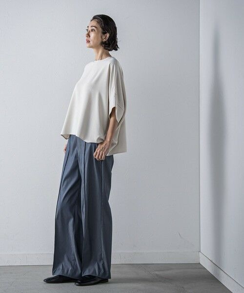 la.f... / ラ・エフ シャツ・ブラウス | ハイストレッチカットソーブラウス≪洗濯機で洗える≫ | 詳細4