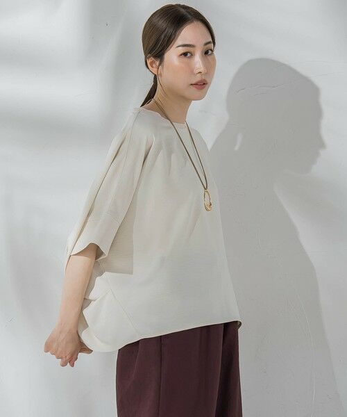 la.f... / ラ・エフ シャツ・ブラウス | ハイストレッチカットソーブラウス≪洗濯機で洗える≫ | 詳細6