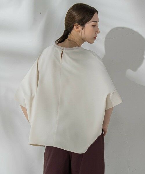 la.f... / ラ・エフ シャツ・ブラウス | ハイストレッチカットソーブラウス≪洗濯機で洗える≫ | 詳細8