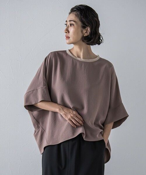 la.f... / ラ・エフ シャツ・ブラウス | ハイストレッチカットソーブラウス≪洗濯機で洗える≫ | 詳細16