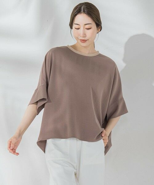 la.f... / ラ・エフ シャツ・ブラウス | ハイストレッチカットソーブラウス≪洗濯機で洗える≫ | 詳細21