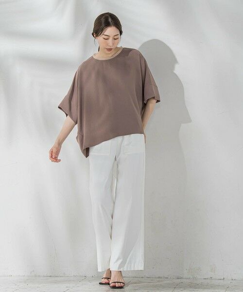 la.f... / ラ・エフ シャツ・ブラウス | ハイストレッチカットソーブラウス≪洗濯機で洗える≫ | 詳細25