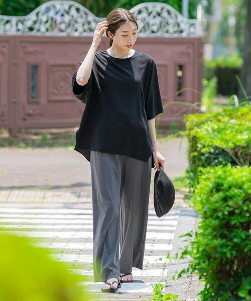 la.f... / ラ・エフ シャツ・ブラウス | 【旅楽シリーズ/極】メランジツイルブラウス≪洗濯機で洗える≫ | 詳細11