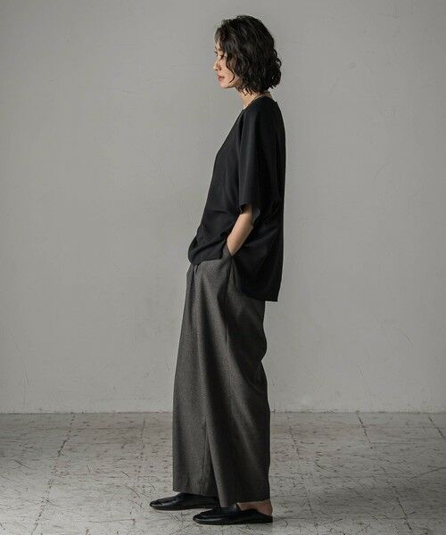 la.f... / ラ・エフ シャツ・ブラウス | 【旅楽シリーズ/極】メランジツイルブラウス≪洗濯機で洗える≫ | 詳細5