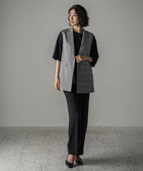 la.f... / ラ・エフ シャツ・ブラウス | 【旅楽シリーズ/極】メランジツイルブラウス≪洗濯機で洗える≫ | 詳細8