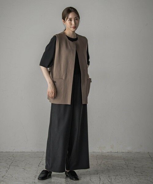 la.f... / ラ・エフ シャツ・ブラウス | 【旅楽シリーズ/極】メランジツイルブラウス≪洗濯機で洗える≫ | 詳細15