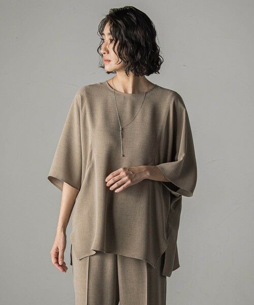 la.f... / ラ・エフ シャツ・ブラウス | 【旅楽シリーズ/極】メランジツイルブラウス≪洗濯機で洗える≫ | 詳細16