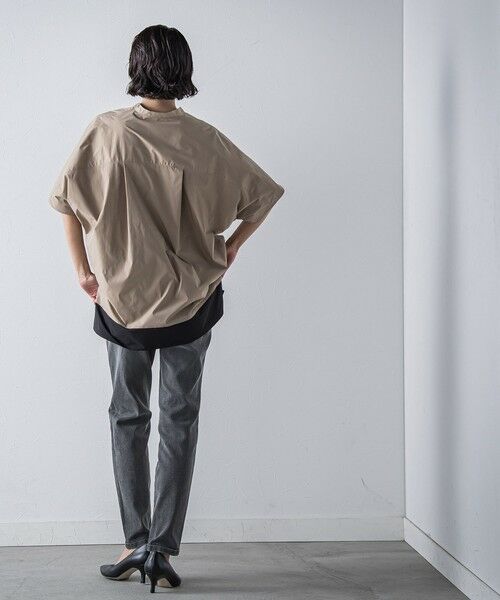 la.f... / ラ・エフ シャツ・ブラウス | 裾配色スキッパーシャツ≪洗濯機で洗える≫ | 詳細10