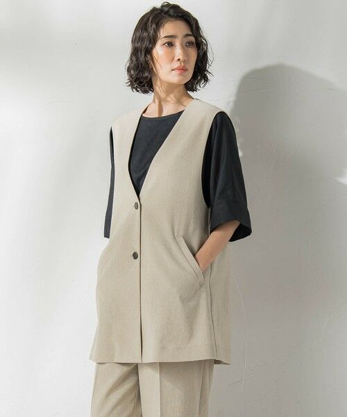 la.f... / ラ・エフ シャツ・ブラウス | 【biyori】麻調ヴィンテージブラウス≪手洗い可能≫ | 詳細10