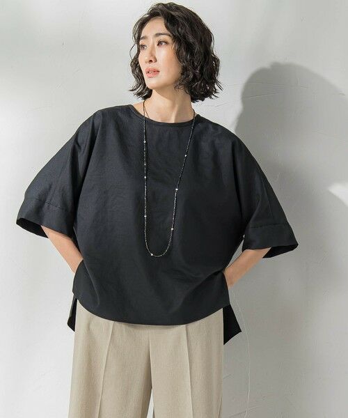 la.f... / ラ・エフ シャツ・ブラウス | 【biyori】麻調ヴィンテージブラウス≪手洗い可能≫ | 詳細7