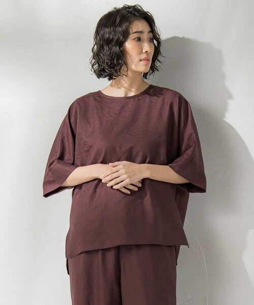 la.f... / ラ・エフ シャツ・ブラウス | 【biyori】麻調ヴィンテージブラウス≪手洗い可能≫ | 詳細16