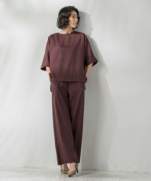 la.f... / ラ・エフ シャツ・ブラウス | 【biyori】麻調ヴィンテージブラウス≪手洗い可能≫ | 詳細17