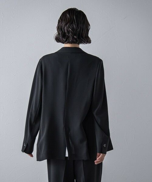 la.f... / ラ・エフ テーラードジャケット | 【旅楽シリーズ/極】メランジツイルジャケット≪手洗い可能≫ | 詳細3