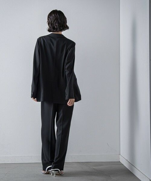 la.f... / ラ・エフ テーラードジャケット | 【旅楽シリーズ/極】メランジツイルジャケット≪手洗い可能≫ | 詳細6