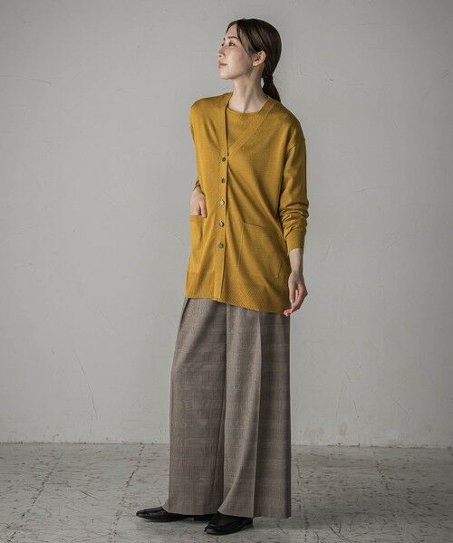 la.f... / ラ・エフ カーディガン・ボレロ | 【極】SARIニットカーディガン≪手洗い可能≫ | 詳細10