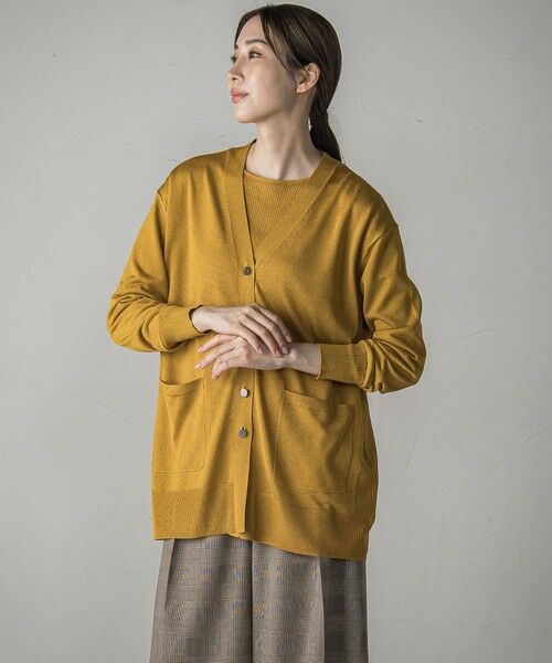 la.f... / ラ・エフ カーディガン・ボレロ | 【極】SARIニットカーディガン≪手洗い可能≫ | 詳細7