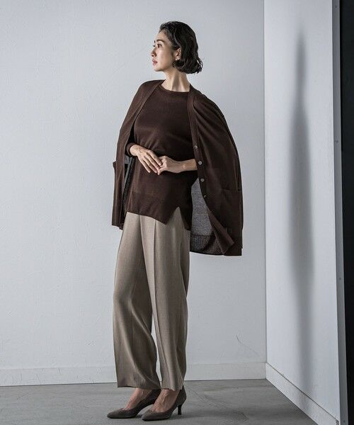 la.f... / ラ・エフ カーディガン・ボレロ | 【極】SARIニットカーディガン≪手洗い可能≫ | 詳細20