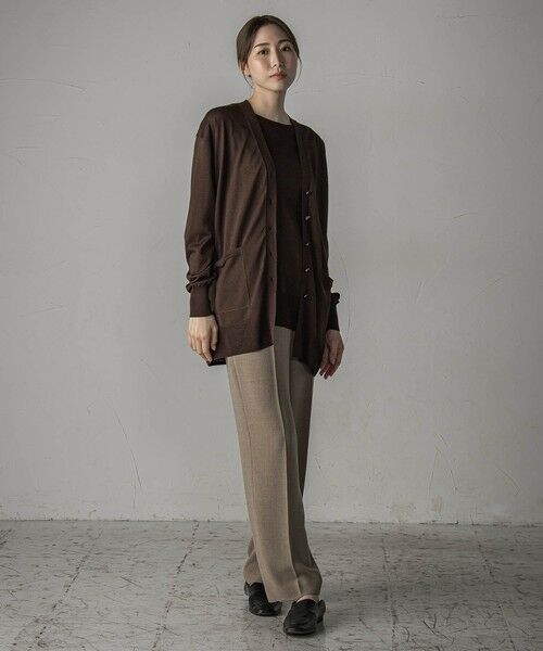 la.f... / ラ・エフ カーディガン・ボレロ | 【極】SARIニットカーディガン≪手洗い可能≫ | 詳細26